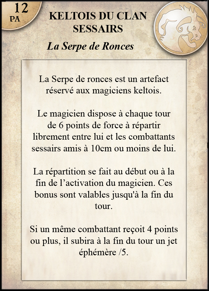 Serpe de Ronces